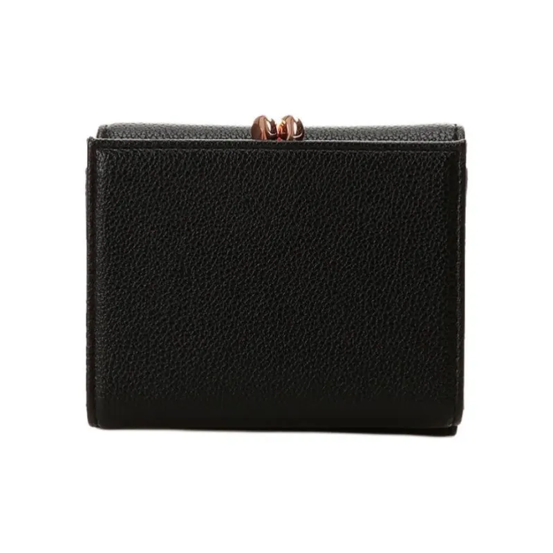 SAMANTHA THAVASA Synthetic Leather Wallet Women's Black-2