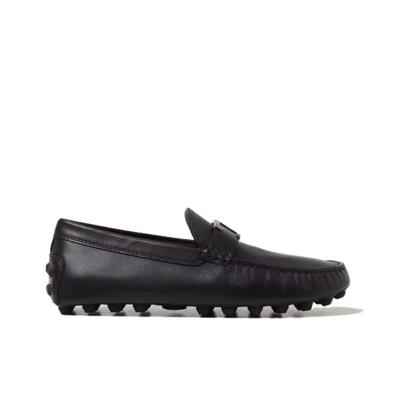 TOD'S Gommino Logo Plaque Loafers-1