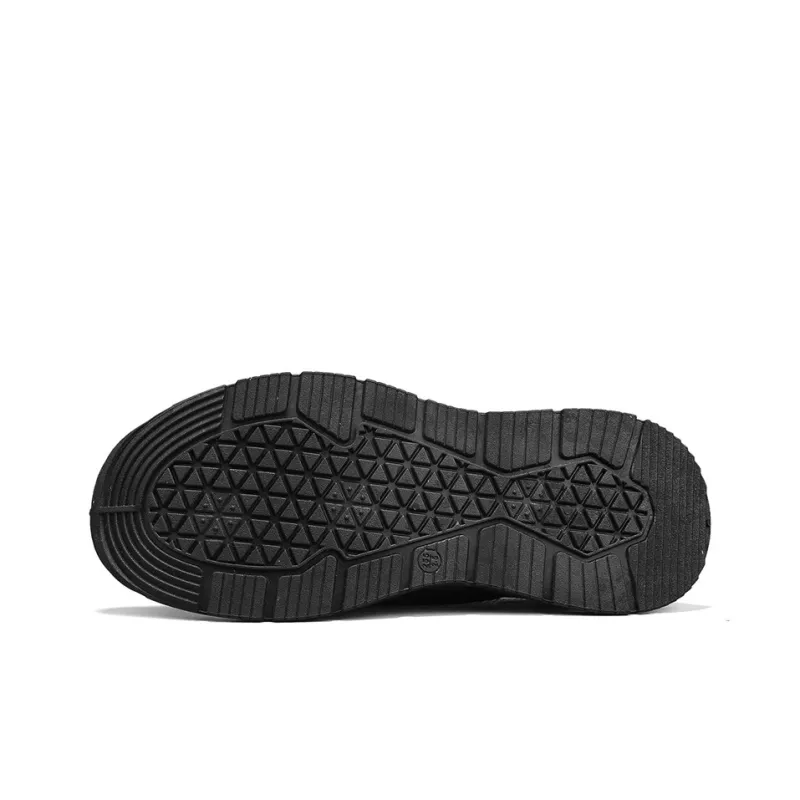 Warrior Wear resistant Lightweight Breathable And Non slip. Low Top Casual Shoes Men's Black Orange-5