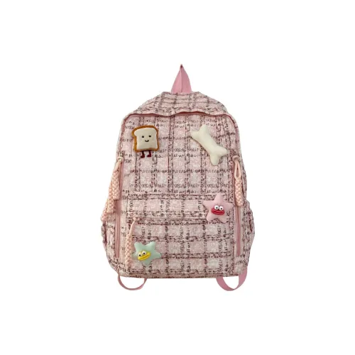 Barang Bear Nylon Backpack Regular Unisex Blue/Pink/Green