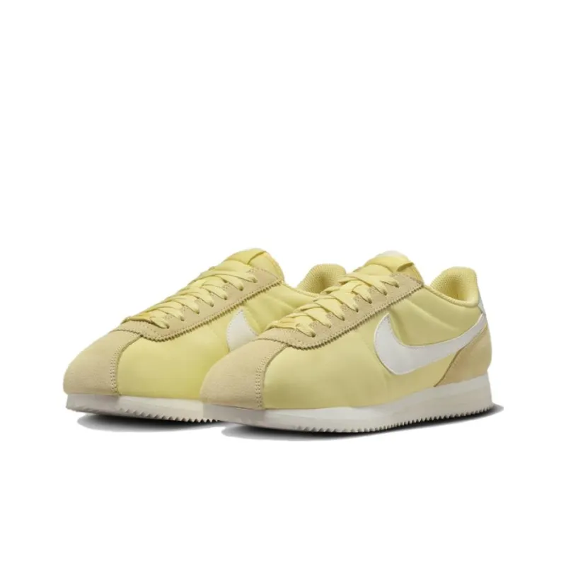 Nike Cortez Txt Soft Yellow Coconut Milk Sail Women's-2