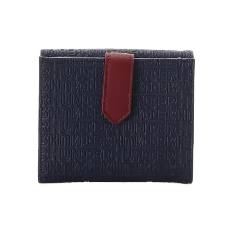 SAMANTHA THAVASA × HUNTER×HUNTER Collaboration Synthetic Leather Wallet Women's Marine-2