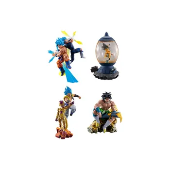 MegaHouse Dragon Ball Characters Dragon Ball Capsule Rebirth Scale Figures