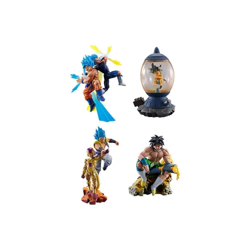 MegaHouse Dragon Ball Characters Dragon Ball Capsule Rebirth Scale Figures