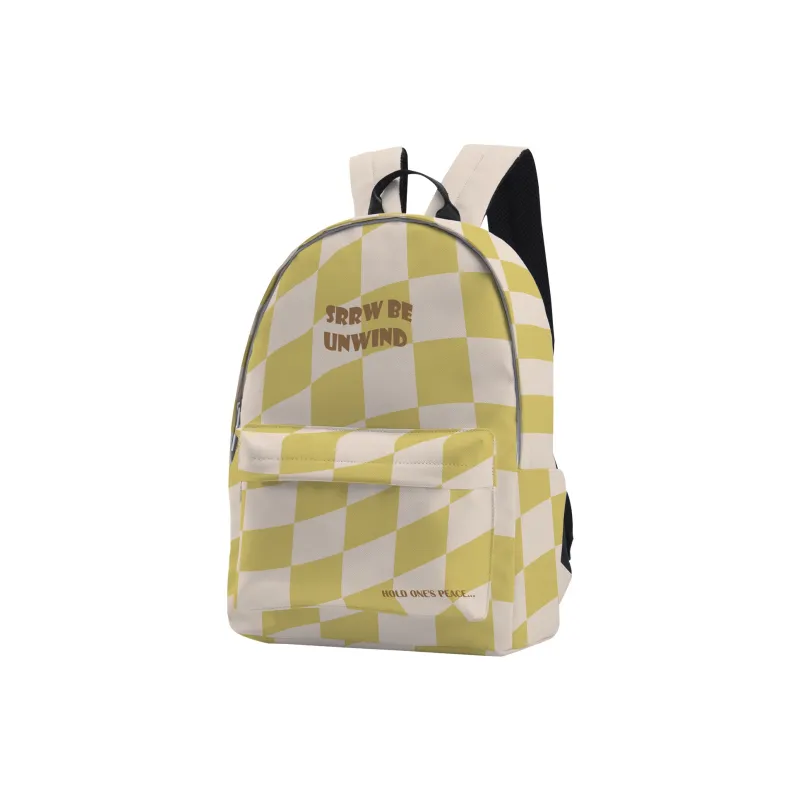 SRRW PU Backpack Regular Unisex Yellow-2