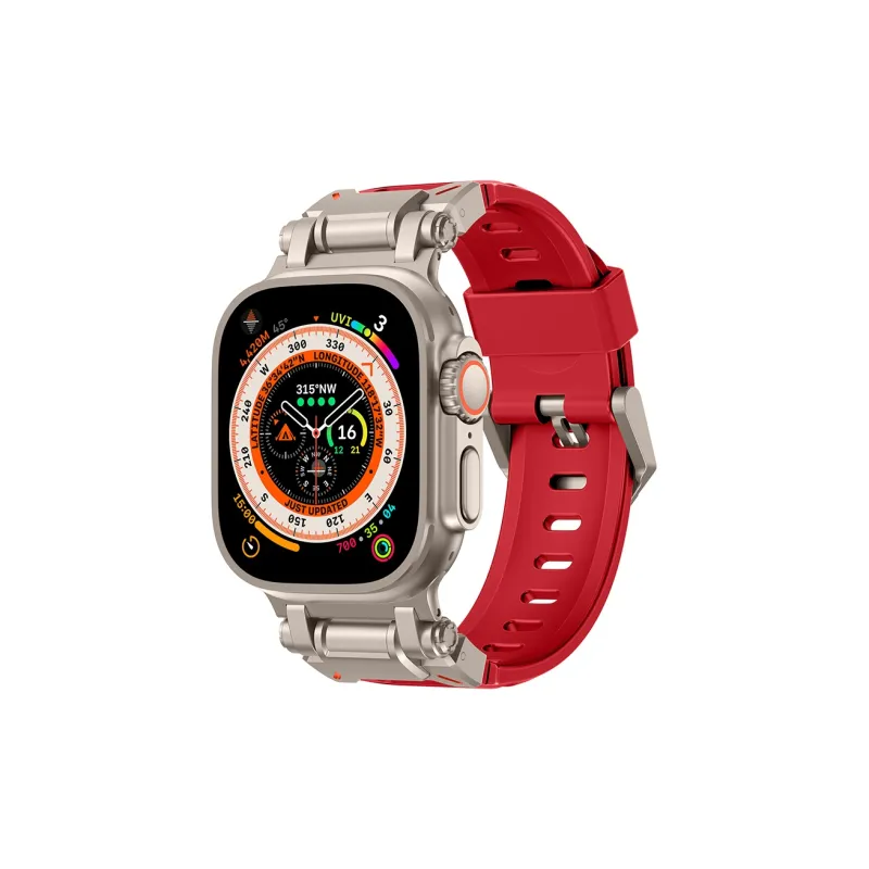 Yu Qing Apple Compatibility Watch Band Fluoroelastomer Material-6