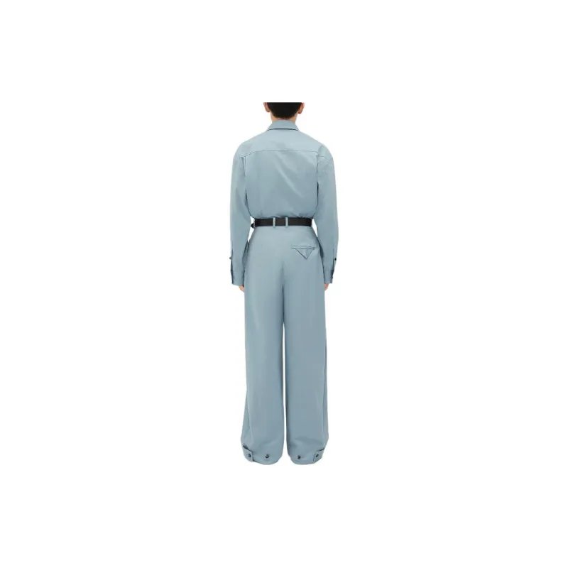 Bottega Veneta Casual Pants Men's Steel Blue-1