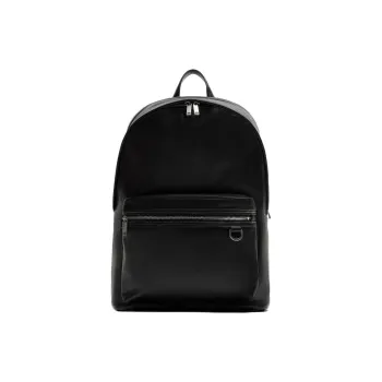 ZARA PU Backpack Large Size Men's Black