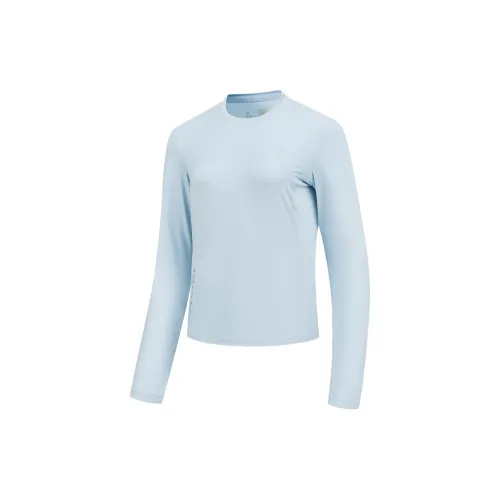 QIAODAN T-Shirts Women's Foam Blue