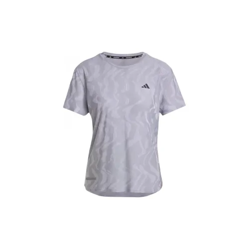 Adidas T-Shirts Women's Holographic Silver