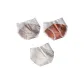 3-Pack Set[Light Coffee+Brick Red+White]