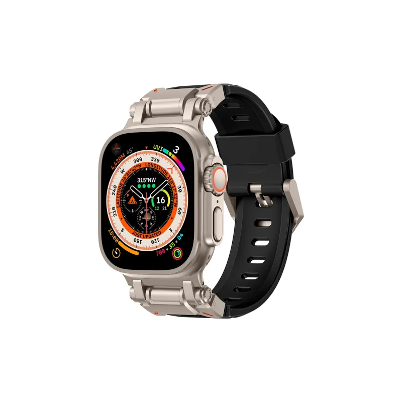 Yu Qing Apple Compatibility Watch Band Fluoroelastomer Material-4