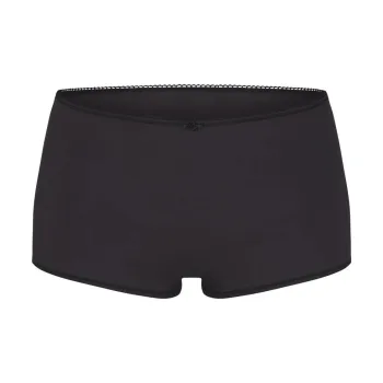 SKIMS FITS EVERYBODY PICOT TRIM BOY SHORT Underpants Women's 1 Pack ONYX/Onyx