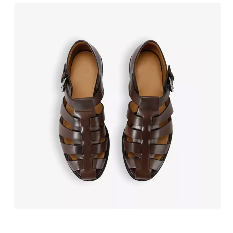 Voguhomme Roman Sandals Base And Sole Men's-2
