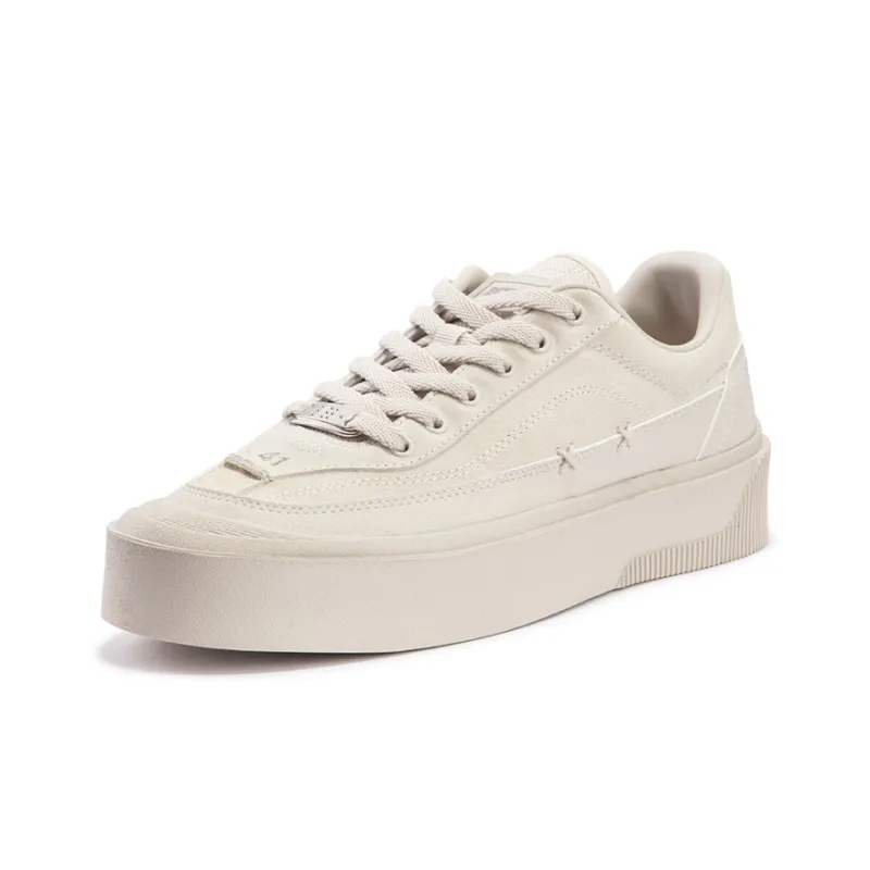 361° Sand Dune Slip Resistant Cushioning Low Top Skateboard Shoes Men's Oat Milk-2