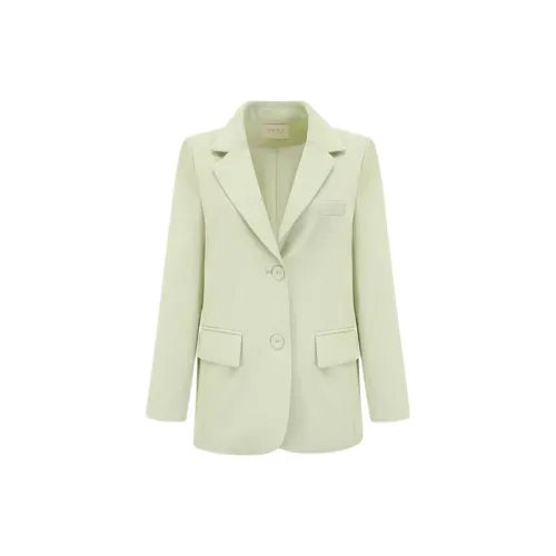 Mrs. Island Song Business Suits Women's Spring Green