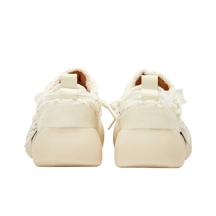 KARLIE KELLER Lightweight And Breathable Low-Top Canvas Shoes Women's Beige-4