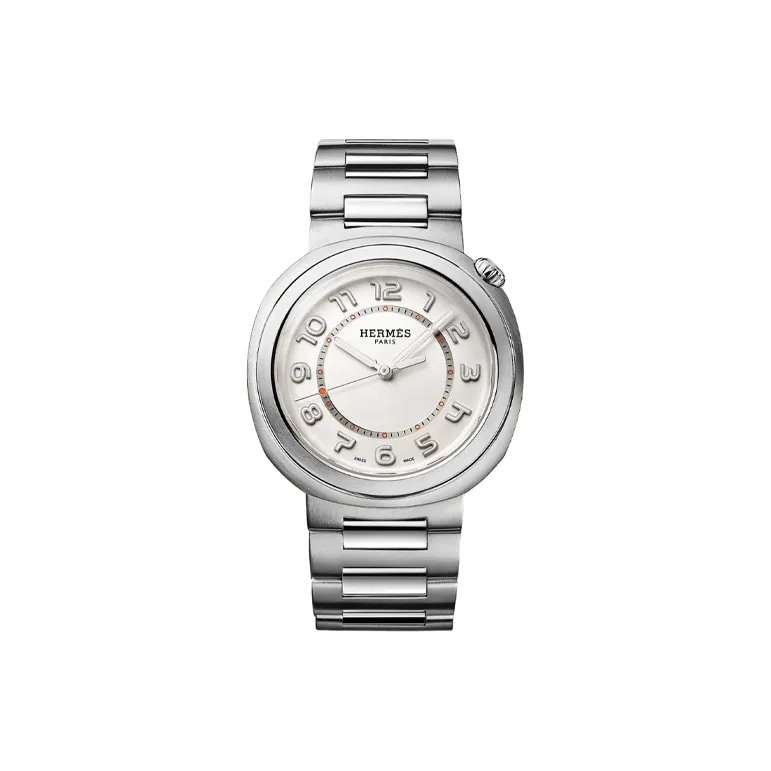 HERMES Wrist Watch Automatic Mechanical Movement Stainless Steel Watchband 36mm Silver Dial Women's Watch-0