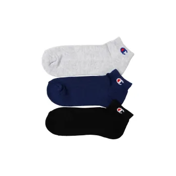 Champion SS24 Ankle Socks Men's 3 Pack Mixed Color