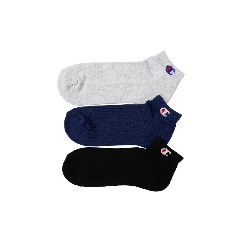 Champion SS24 Ankle Socks Men's 3 Pack Mixed Color-0