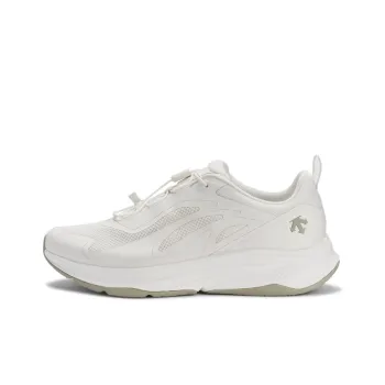 DESCENTE RUNNING Cushioning Rebound Sports Running Shoes Women's White