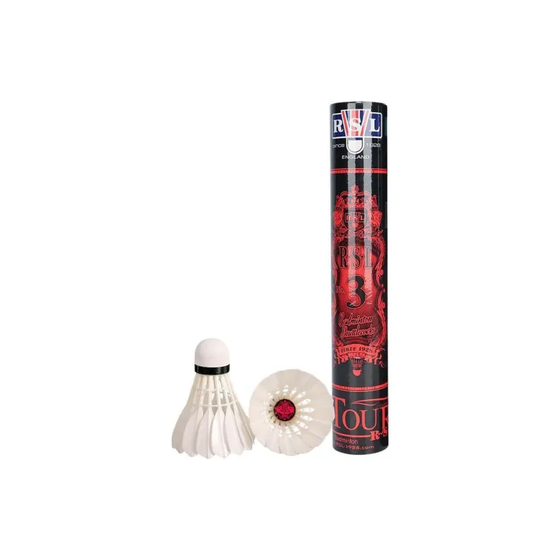 RSL Duck Feather Shuttlecock 12 Pack CiGu Duck Feather Professional Shuttlecocks-11