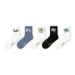 Summer Graffiti Crew Socks H Combo-5 Pack