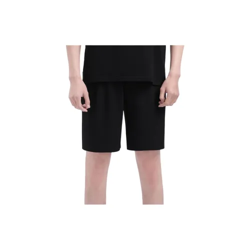 Shu family Casual Shorts Men Black