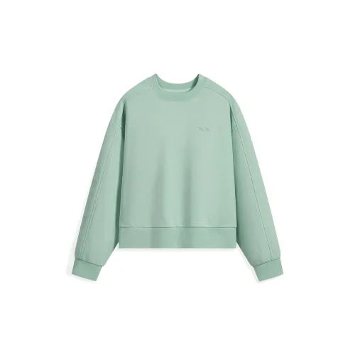 XTEP Sweatshirts Women's Clear Green