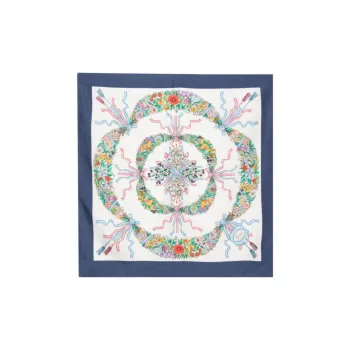 GUCCI Floral Silk Scarf