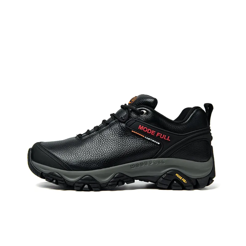 MODE FULL Cushioning Anti Slip Wear Resistant Water Resistant Supportive Impact Resistant Low Top Hiking Shoes Men's-4