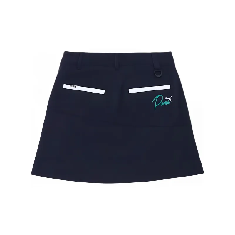 PUMA Casual Short Skirts Women's Marine Blue-1