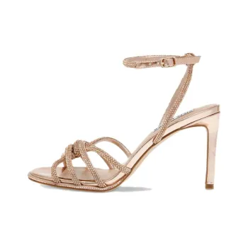 STEVE MADDEN Kailyn R Rhinestone embellished Heeled Sandals Women's
