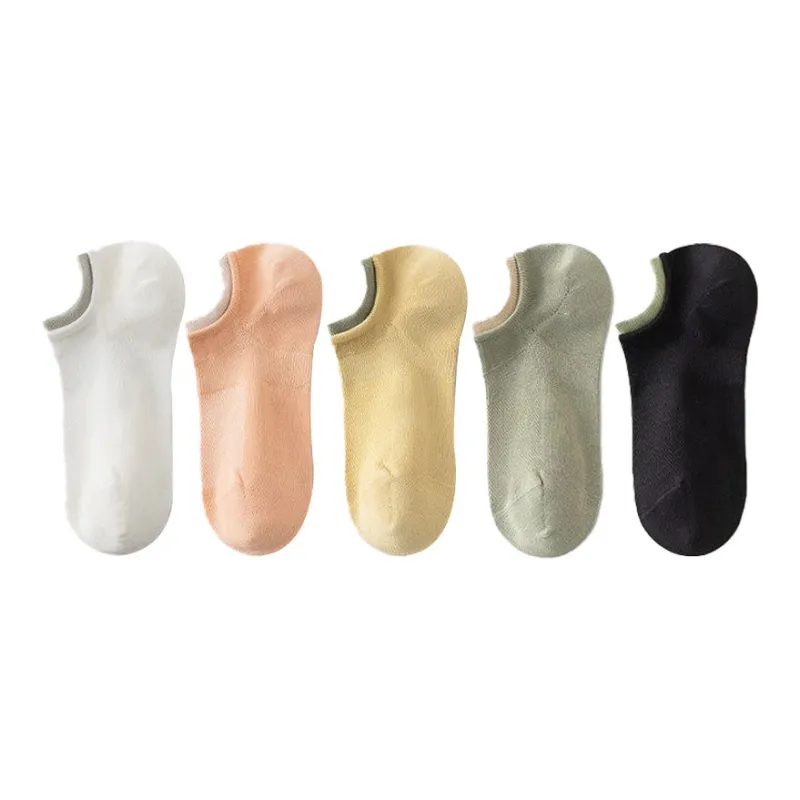 MIIOW No-Show Socks Women's 5 Pack-2