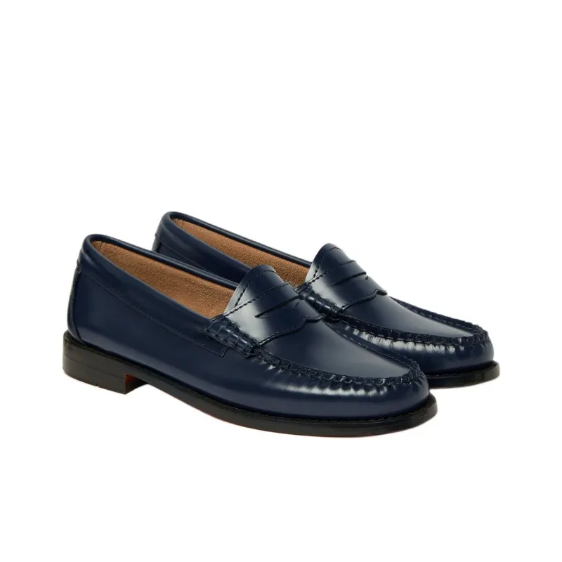 G.H. Bass & Co. Weejuns Penny Loafers Women's Dark Blue-2