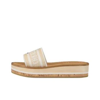 DIOR DIORIVIERA Slide Slippers 4.5cm Women's Light Brown