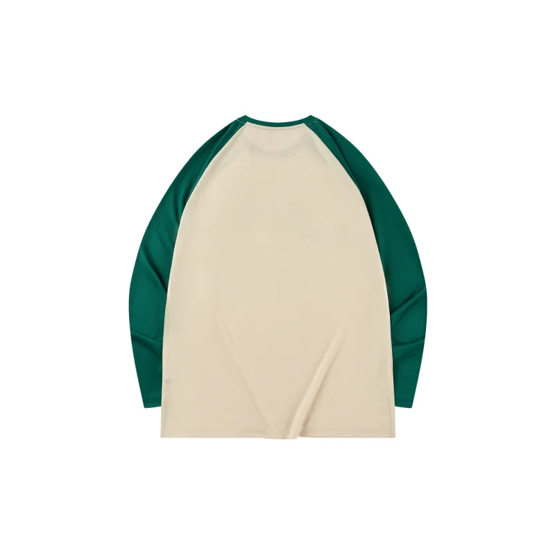 QIAODAN T-Shirt Men's Raw Denim/Peacock Green-1