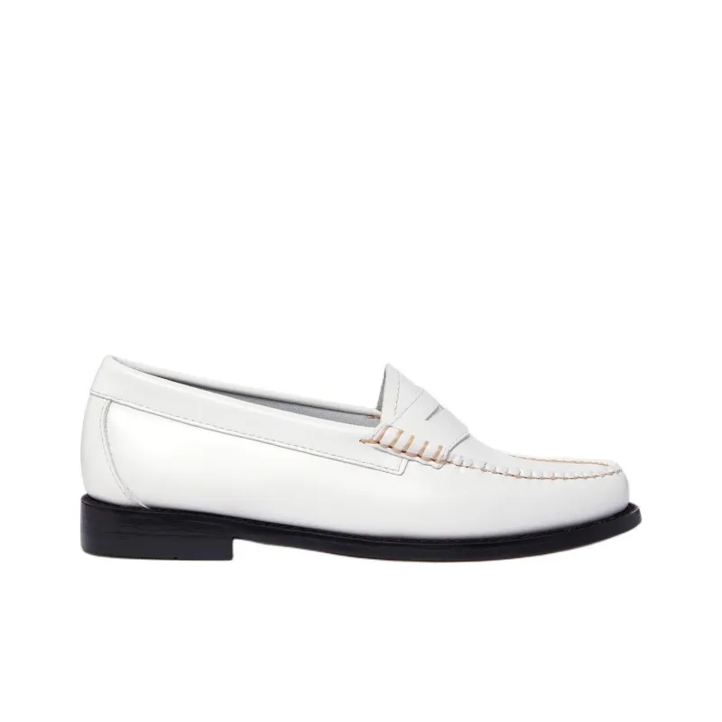 G.H. Bass & Co. Weejuns Penny Loafers Women's White-1