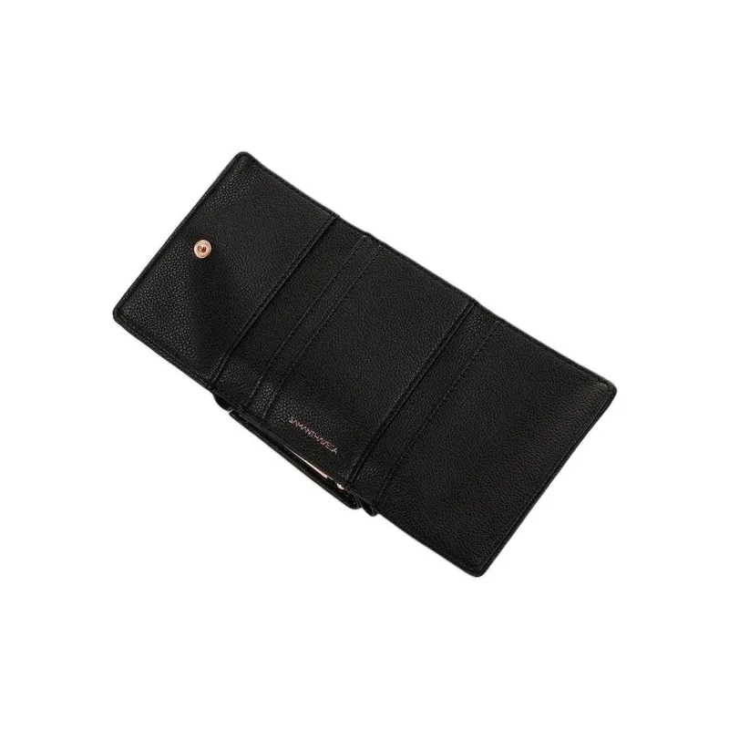SAMANTHA THAVASA Synthetic Leather Wallet Women's Black-3