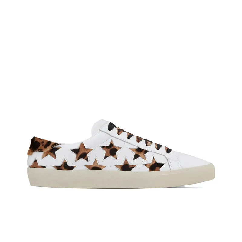 SAINT LAURENT Court Classic SL/06 Leopard California Women's-1