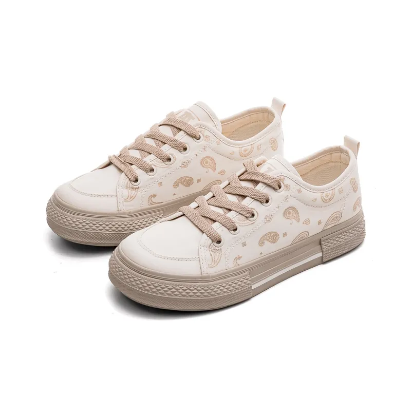 RENBEN Durable Breathable Lightweight Low-Top Canvas Shoes Women's-5