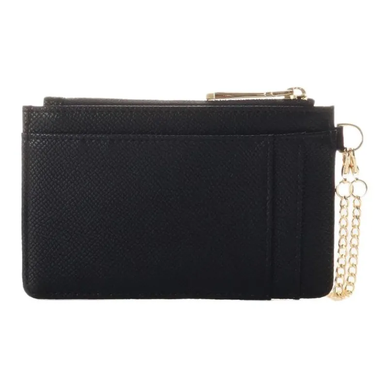 SAMANTHA THAVASA Synthetic Leather With Polyester And Wool Wallet Women's Black-3