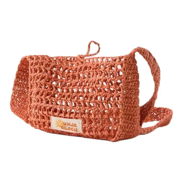 ZARA Cellulose Material Crossbody Bag Women's Orange-1