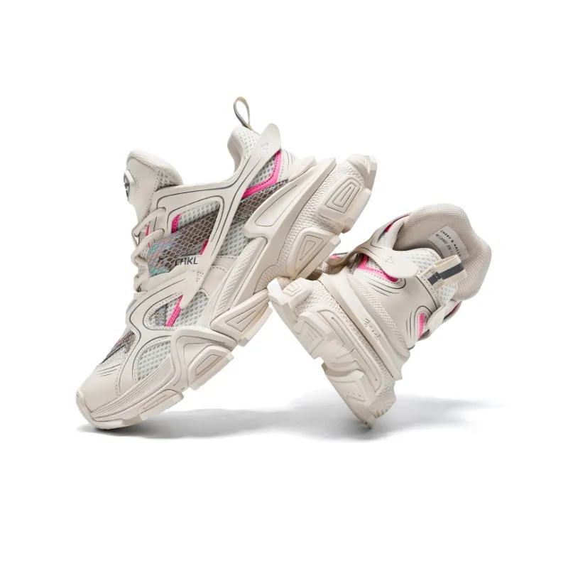CHERYKALLY Jumping Candy Abrasion Resistant Breathable Coverage Low Top Chunky Sneakers 5cm Unisex-3