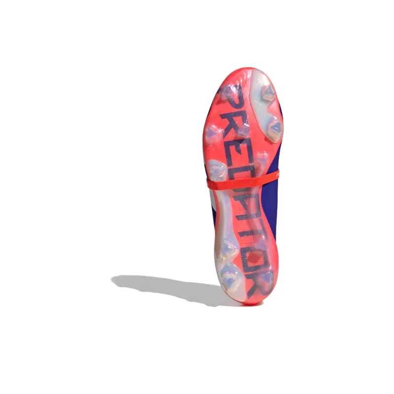 Adidas Predator Elite Foldover Tongue Fg Lucid Blue Solar Red-4