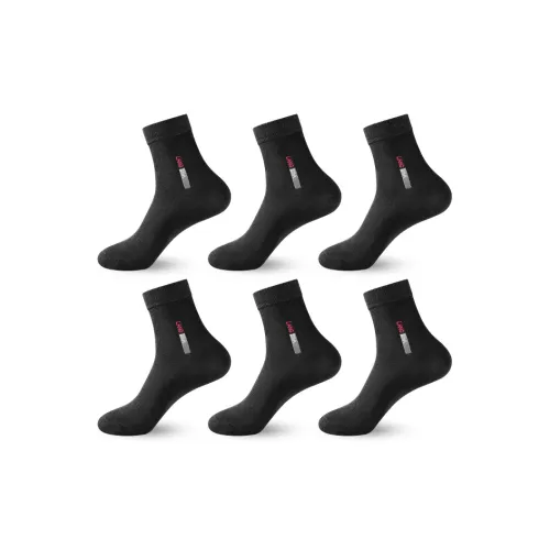 Lanza Mid-Calf Socks Men's 6 Pack