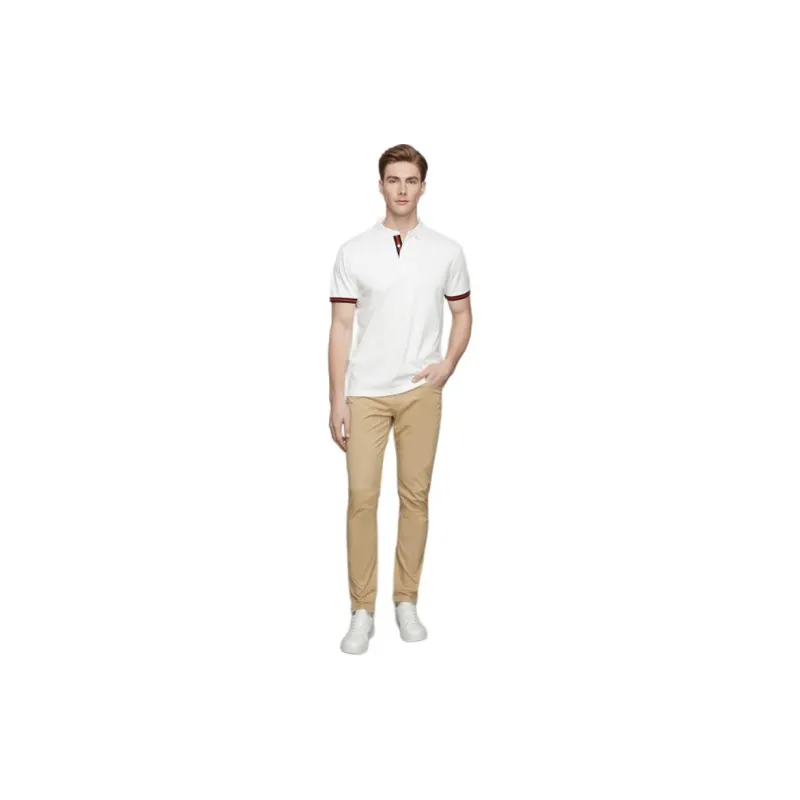 DANIEL HECHTER Polo Shirt Men's White-4
