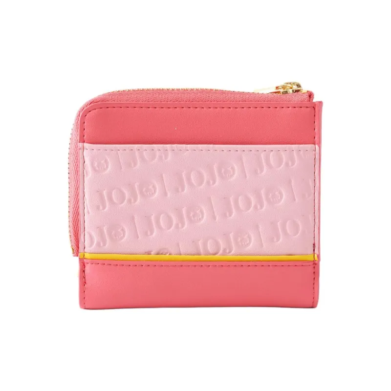SAMANTHA THAVASA JoJo's Wonder Adventure, The Wind Of Gold, Collaboration Synthetic Leather Wallet Women's Pink-1