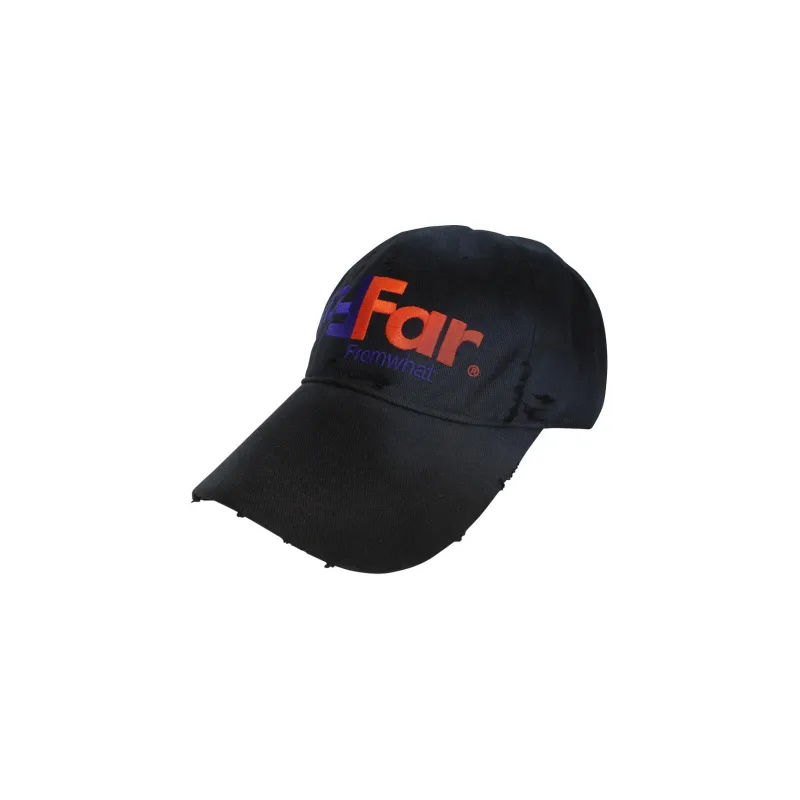 FARFROMWHAT Cotton Baseball Caps Men's Black-0