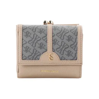 SAMANTHA THAVASA Polyester Wallet Women's Plain Fabric Color